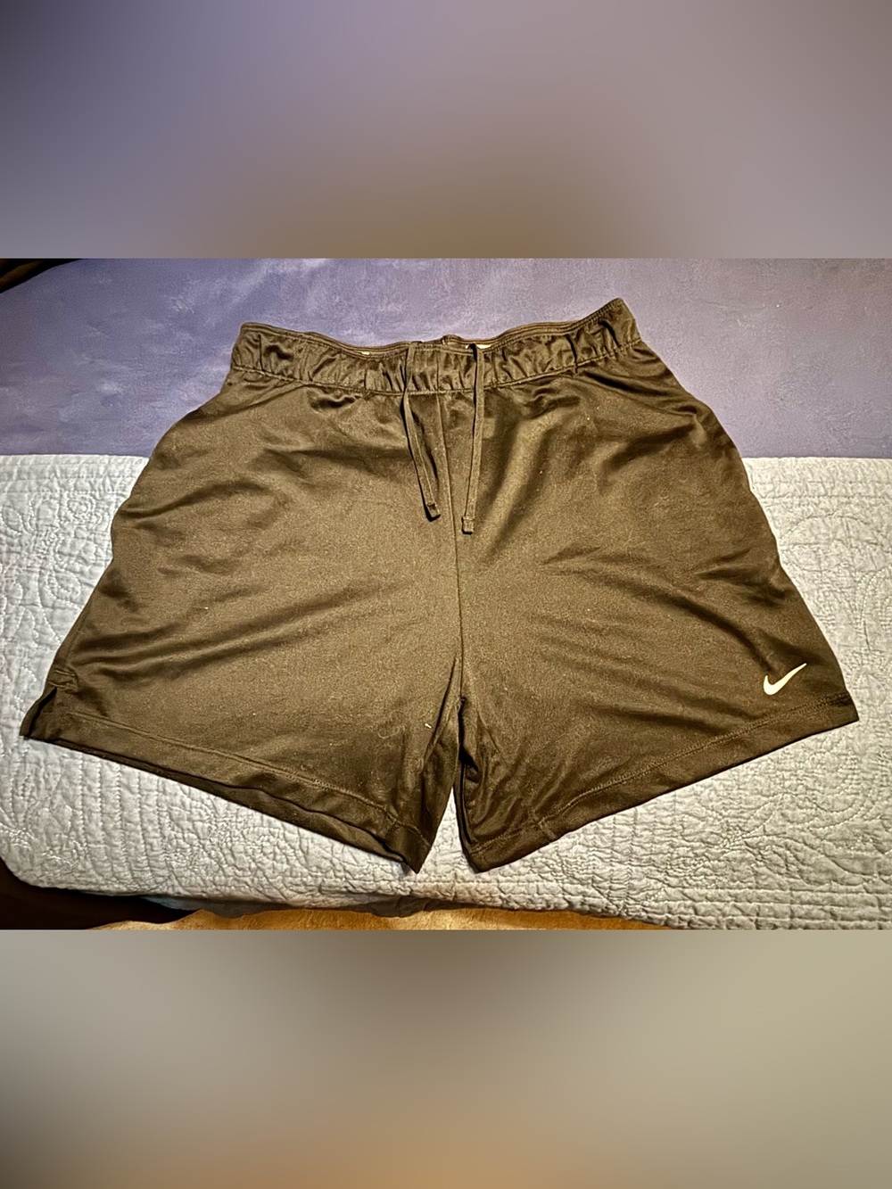 Nike Women's Athletic Drawstring Shorts - Brown